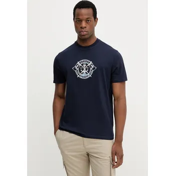 Pánské tričko Bavlněné tričko Guess MARINA M5YI62.K8FQ4 námořnická modř 59X, vel. M