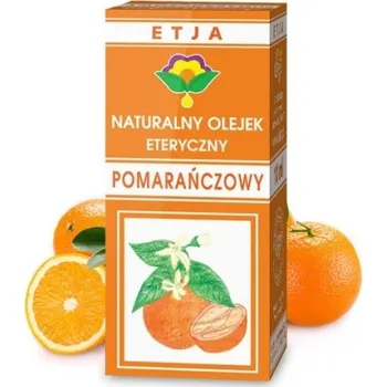 Vonný olej Etja přírodní esenciální olej pomerančový 10 ml