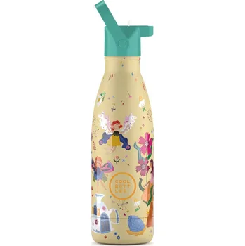 Termoska Dětská nerezová termoláhev COOL BOTTLES Kids Magical Fairies, 350 ml