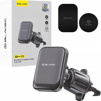 MAGNETICKÝ DRŽÁK TELEFONU DO AUTA DO VĚTRACÍ MŘÍŽKY