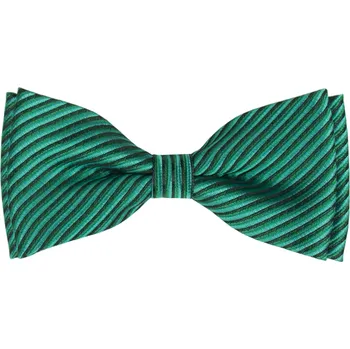 Motýlek Zelený dětský motýlek s proužky