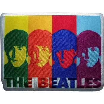 Pánské ponožky The Beatles Colour Head Shots Nažehlovačka