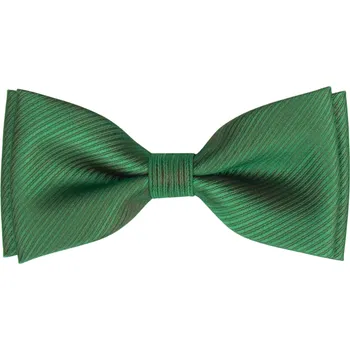 Zelený dětský motýlek s metalickým odleskem