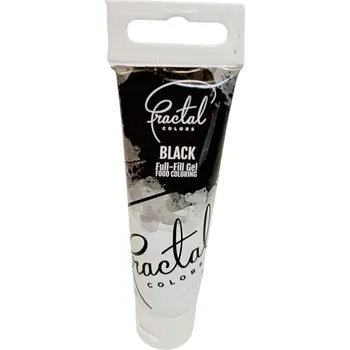 Potravinářské barvivo Gelová barva Fractal 30 g (více variant) Barva: BLACK