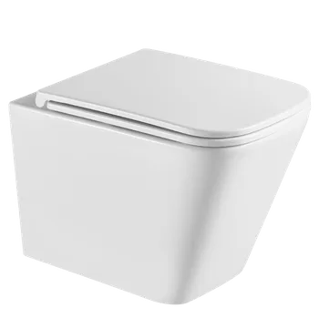 Klozet Erga Mery+, závěsná WC mísa 515x360x360mm, Rimless Tornado 2 + toaletní sedátko s pomalým zavíráním, bílá, ERG-V03-MERY-TO2-WH