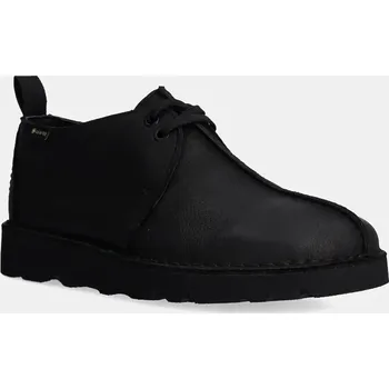 Dámská obuv Kožené polobotky Clarks Originals Desert Trek Gore-Tex, 43, černá, 99X