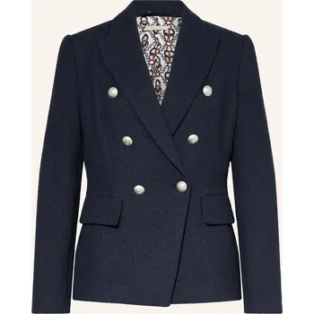 Dámské sako Lilienfels Dámské Tvídové Sako, tmavě modrá, 40