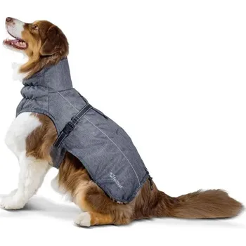 Obleček pro psa Fellhof Psí kabát z jehněčí merino vlny Antracit Melange