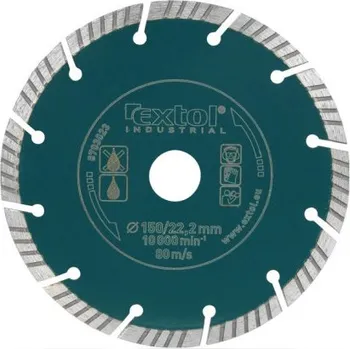 Brusný kotouč Extol industrial ZRUŠENO! Nahrazeno výrobkem 8703035, kotouč diamantový řezný segmentový Grab Cut, 230x22.2mm