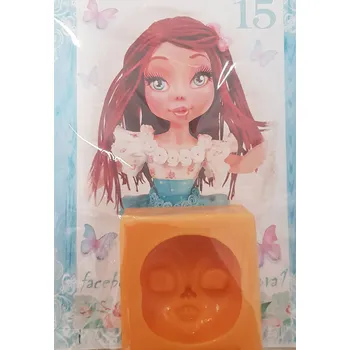 Forma na pečení Galias Moulds Galias15 silikonová forma obličej