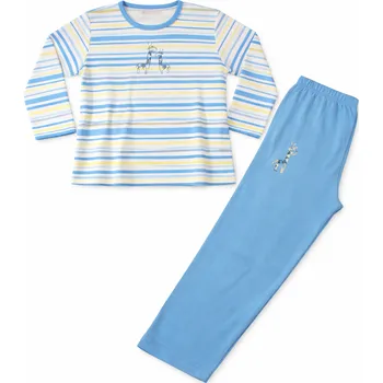 Chlapecké pyžamo xcena Dívčí pyžama bavlněné se žirafkou Velikost: 164