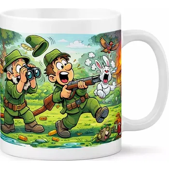 Hrnek s potiskem 330 ml myslivci CZ