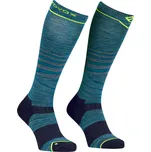 Ortovox Ski Tour Light Compression Long Socks Men's Barva: petrol blue blend, Velikost: 45-47 EU