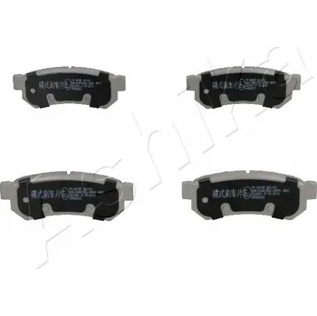 Brzdová destička Sada brzdových destiček, kotoučová brzda ASHIKA 51-0W-W07