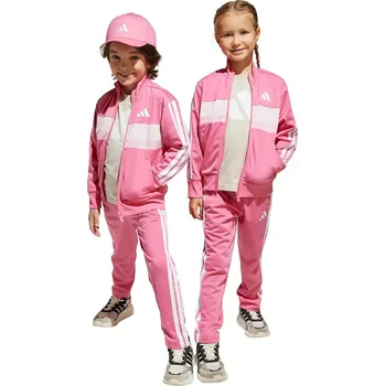 Dětská tepláková souprava adidas JI6208 růžová 34X, vel. 128