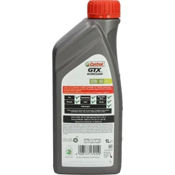 Motorový olej CASTROL Motorový olej GTX (1L) 10W40 FIAT 9.55535 D2 FIAT 9.55535 G2 MB 226.5 MB 229.3 RENAULT RN 0700 RENAULT RN 0710 VW 501.01 VW 505.00