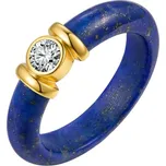 JAY Prsten z lapis lazuli se zirkonem Aurelia JAY-0188-ZS61243 52 Modrá