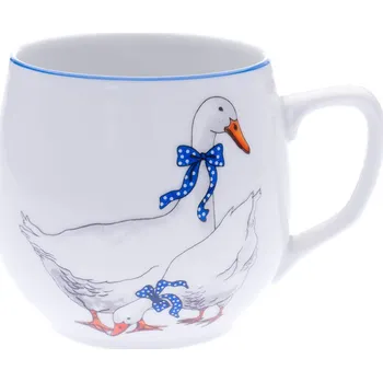 Český porcelán, a.s., Dubí Hrnek Baňák, 300 ml, Český porcelán Dubí, husy