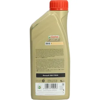 Motorový olej CASTROL EDGE (1L) 0W40 motorový olej RENAULT RN 17 RSA