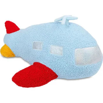 Polštář Sleep-well Plyšák - polštářek buklé 55cm - LETADLO