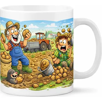 Hrnek s potiskem 330 ml bramboráři CZ