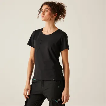 Dámská móda Tričko Regatta Black 9286694 10