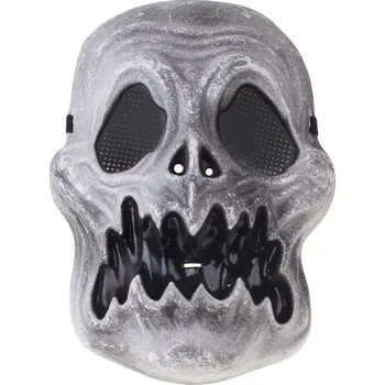 Funny Fashion Maska lebka šedá