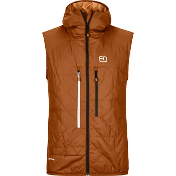 Pánská vesta Ortovox Swisswool Piz Boe Vest Men's Barva: bristle brown, Velikost: S