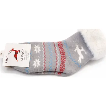 Dámské ponožky xcena Vlněné ponožky ALPACA – teplo na zimu Velikost: 35-38