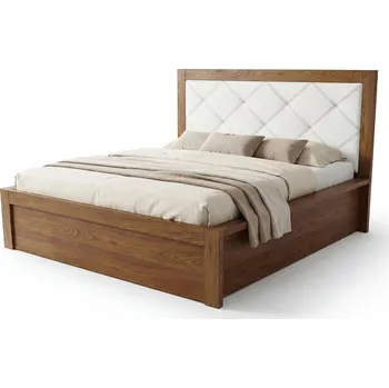 Postel Designová postel z masivu s úložným prostorem ENZO