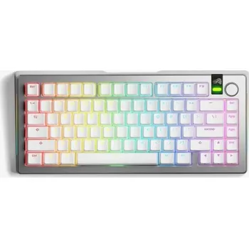 Klávesnice Herní klávesnice GLORIOUS GMMK 3 PRO 75% Prebuilt Wireless Silver - US