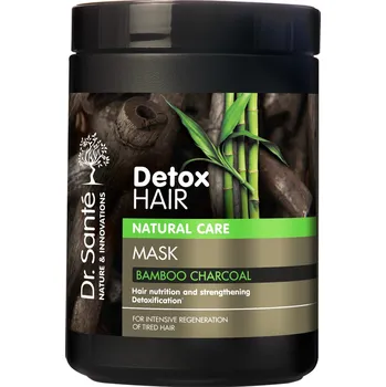 Vlasová regenerace Detoxikační maska na vlasy Dr. Santé Detox Hair - 1000 ml + dárek zdarma