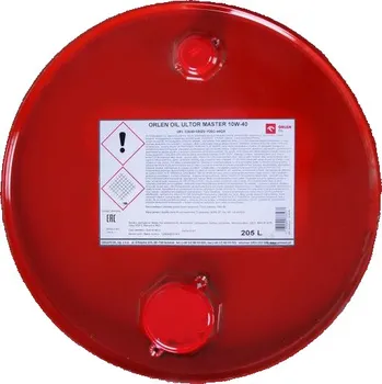 Motorový olej ORLEN XXL Motorový olej ULTOR (205L) 10W40 CG-4 CH-4 SL E7 MAN 3275 MB 228.3 RENAULT RLD VOLVO VDS-2