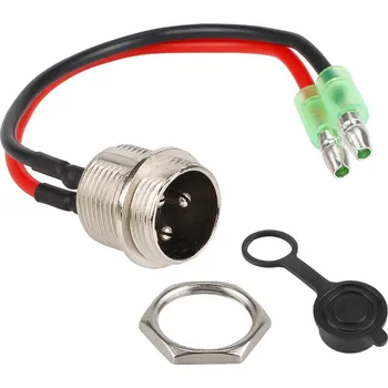 Příslušenství pro elektrokoloběžku Nabíjecí konektor 3-pin pro Kugoo M4/M4 Pro a Dualtron Mini