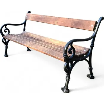 Zahradní lavice Zámecká parková lavička, litina