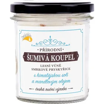 Smolenka Šumivá koupel ve skle se smolnou pryskyřicí 360g