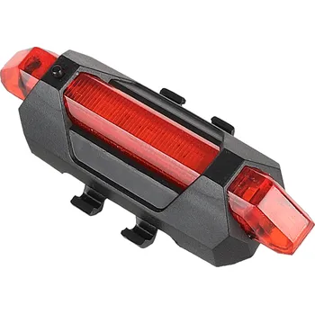 Cyklosvítilna Červené USB nabíjecí zadní LED světlo na kolo