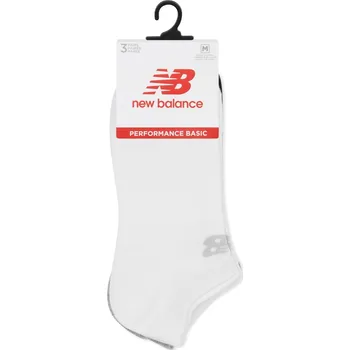 Pánská móda Ponožky New Balance White Multi 878504 S (4-6.5)