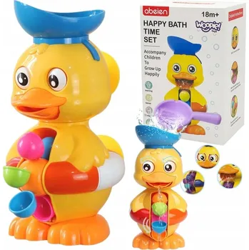 Hračka pro nejmenší HRAČKA DO VANY SPRCHOVÝ MLÝNEK PŘÍSAVKY WOOPIE
