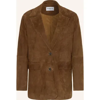 Dámské sako Marella Dámský Kožený Blejzr, hnědá, 38
