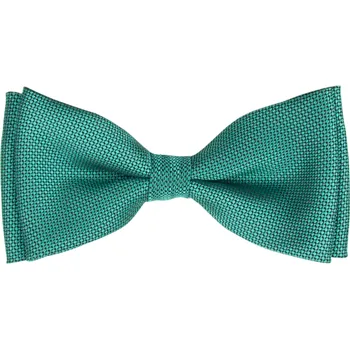 Petrolejově zelený dětský motýlek s jemným vzorem