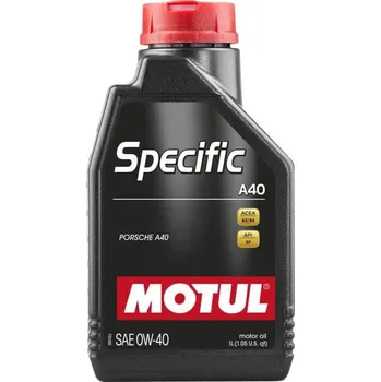 MOTUL SPECIFICKÝ motorový olej (1 l) 0W40 B4 PORSCHE A40