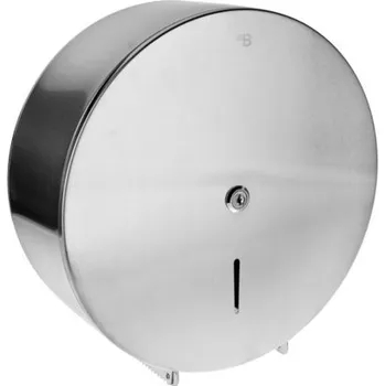 Dávkovač mýdla Bemeta zásobník na toaletní papír pr.310mm, bubnový, se zámkem, nerez mat