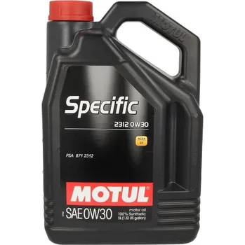 MOTUL SPECIFICKÝ motorový olej (5 l) 0W30 PSA B71 2312