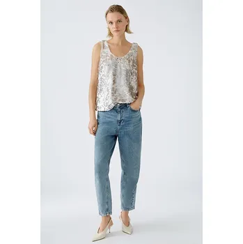 Dámské tričko Oui Silber/ Gold 4870449 38