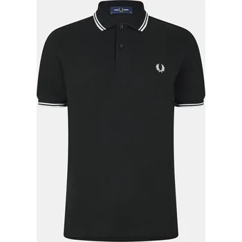 Pánské tričko Tričko Fred Perry Black 2018164 3XL