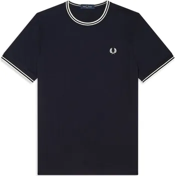 Pánské tričko Tričko Fred Perry Navy 795 5001218 3XL