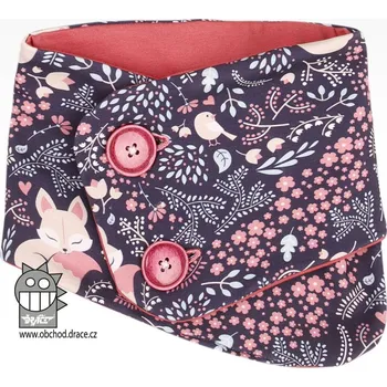 Nákrčník Dráče Dětský nákrčník s liškou - bavlna Velikost: 1