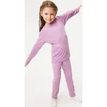 Unuo Dětské merino legíny - pudrová růžová Velikost: 158-164