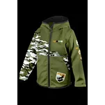 Wamu Softshellová bunda maskáč khaki Velikost: 104-110